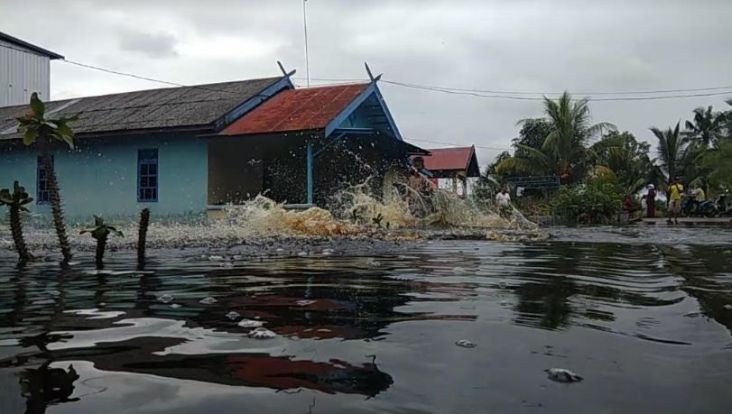 Puluhan Rumah di Kobar Terendam Banjir, Ratusan Jiwa Mengungsi