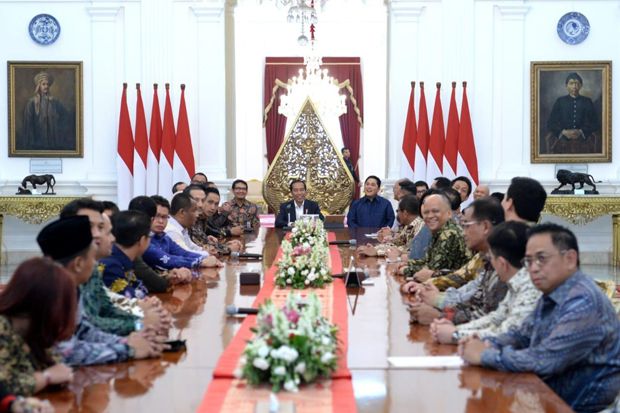 Temui Jokowi dan Erick Thohir di Istana, Kadin Beri Tiga Masukan