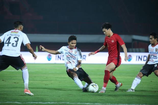 Banyak Ancaman, Bali United Hanya Bermain Imbang dengan Timnas U-23