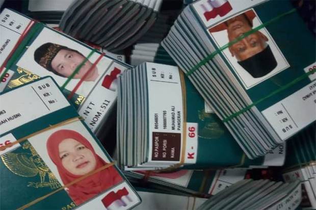 65.000 Paspor Jamaah Haji Masuk Proses Pengajuan Visa