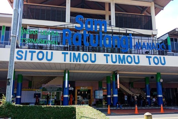 Libur Lebaran, Penumpang di Bandara Sam Ratulangi Turun 28%