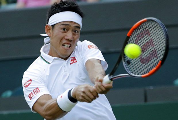 Cedera, Nishikori Absen di Turnamen Pemanasan Wimbledon