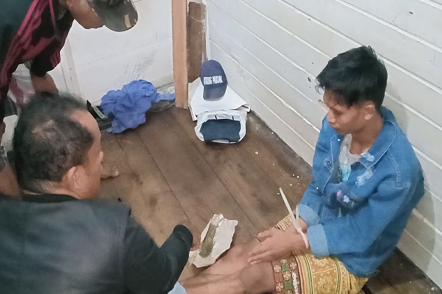 Transaksi Ganja di Pinggir Jalan, Pedagang Kaos Online Ditangkap Polisi