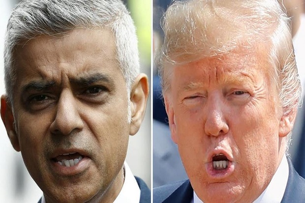 Trump: London Butuh Walikota Baru, Sadiq Khan Adalah Bencana