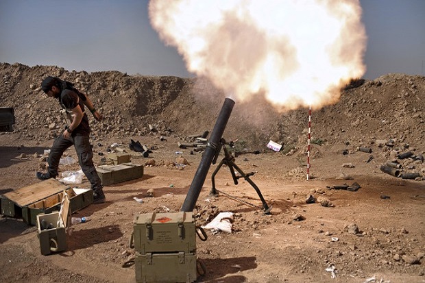 Serangan Mortir Hantam Basis Militer AS di Irak