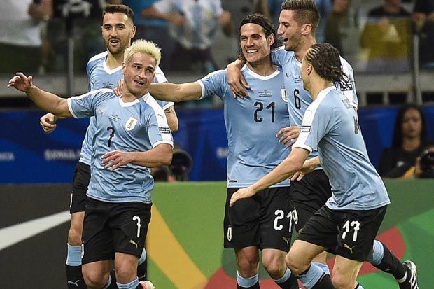 Cavani Akhiri Puasa Gol Saat Uruguay Gunduli Ekuador