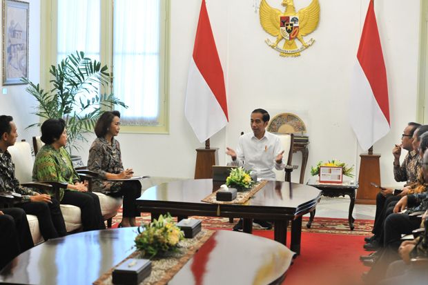 Bertemu Pansel Capim KPK, Ini Pesan Jokowi