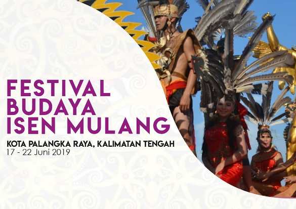 Festival Isen Mulang Tampilkan Warna Budaya Suku Dayak