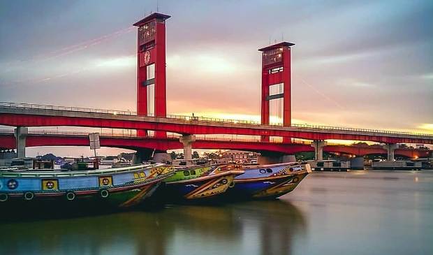 Jembatan Ampera, Ikon Legendaris Palembang di Festival Sriwijaya XVIII 2019.
