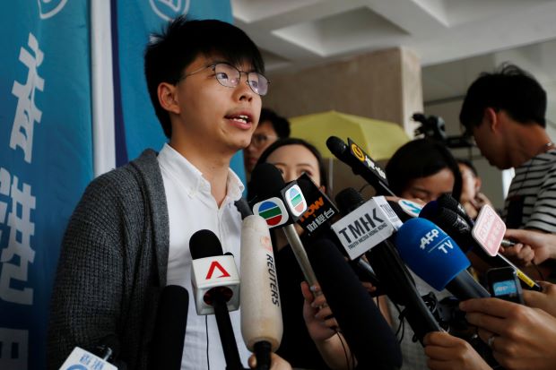 Dibebaskan dari Penjara, Joshua Wong Bersumpah Gabung Demo Hong Kong