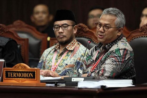 Respons KPU Disebut Tim Prabowo-Sandi Overconfidence