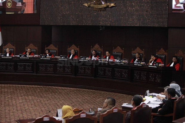 MK Minta Saksi Prabowo-Sandi Buktikan 17,5 Juta DPT Tak Wajar