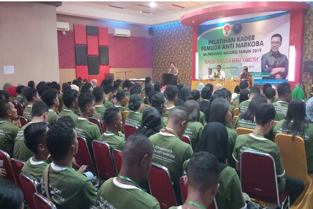 200 Pemuda Maluku Ikuti Pelatihan Kader Anti Narkoba