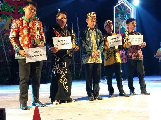 Barito Utara Cetak Prestasi di Festival Budaya Isen Mulang 2019
