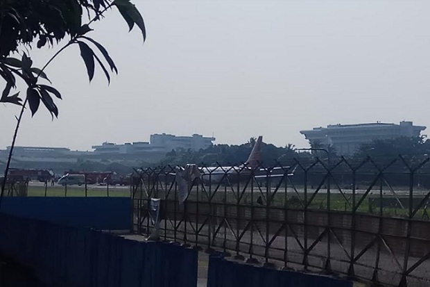 Pesawat Malindo Air Tergelincir di Husein Sastranegara, Bandara Ditutup