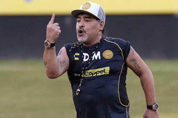 Manajer Bantah Diego Maradona Kena Alzheimer