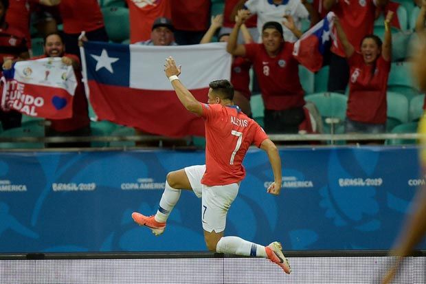 Cinta yang Bikin Alexis Sanchez Lebih Ganas di Timnas Cile Ketimbang United