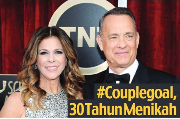 Tom Hanks dan Rita Wilson #Couplegoal, 30 Tahun Menikah
