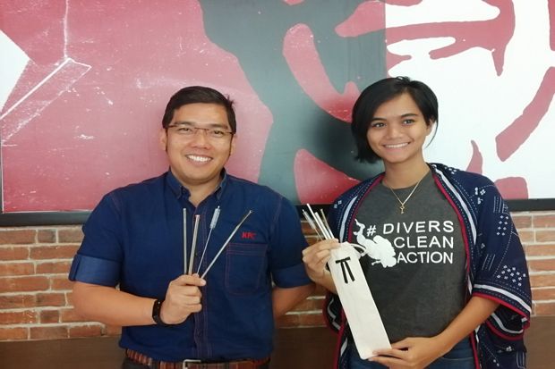 Sedotan Stainless KFC Indonesia Jadi Gaya Hidup Ramah Lingkungan