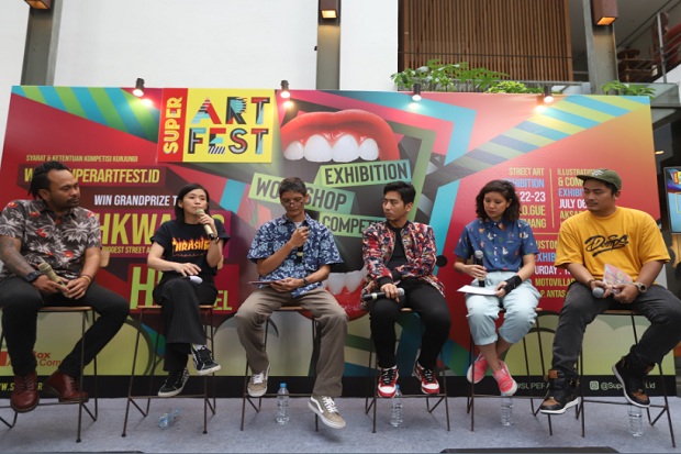 Super Art Fest 2019 Beri Kesempatan Pecinta Seni Pop Saksikan HKWalls