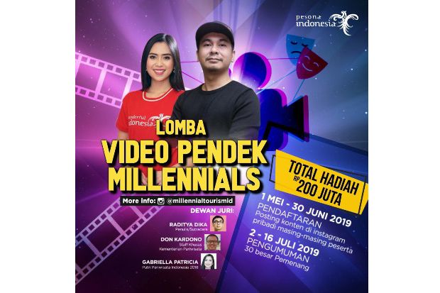 Ayo Ikut Lomba Video Pendek Millennials Berhadiah Rp200 Juta!
