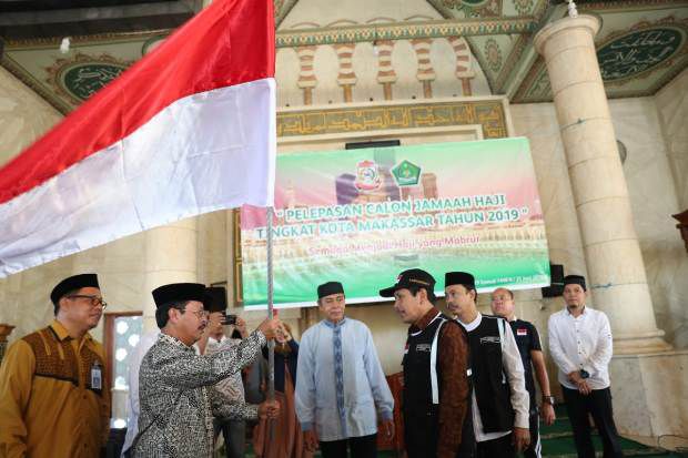 Sekda Kota Makassar Resmi Lepas 1.185 JCH Asal Makassar