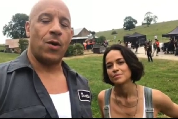 Vin Diesel dan Michelle Rodriguez Mulai Syuting Fast and Furious 9