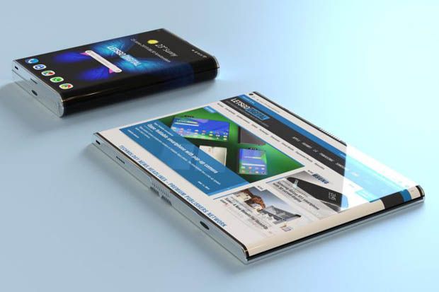 Punya Ponsel Layar Lipat Mirip Mate X, Samsung Telikung Huawei