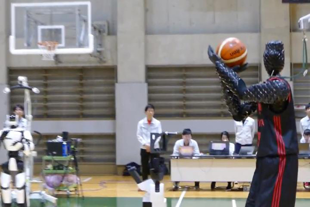 Toyota Terjunkan Robot Atlet Basket di Olimpiade 2020
