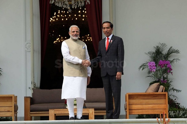 Bertemu PM India, Jokowi Angkat Isu Ekonomi dan Maritim