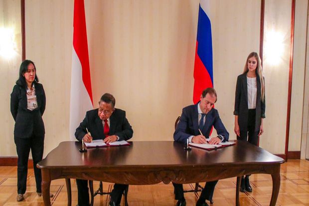 Indonesia-Rusia Perkuat Kerjasama Bilateral Ekonomi