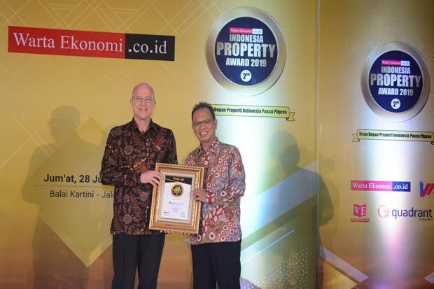 Modernland Realty Raih Penghargaan Indonesia Property Award 2019