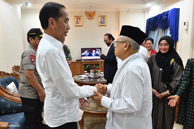KPU Tetapkan Jokowi-Maruf sebagai Presiden dan Wapres Terpilih