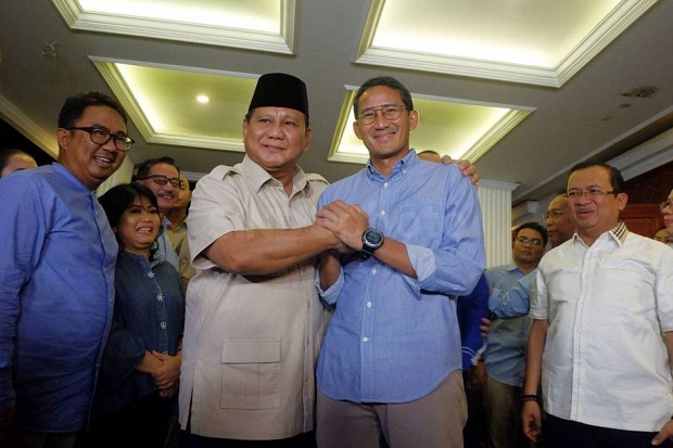 Sandiaga: Prabowo Atur Waktu Pertemuan dengan Jokowi