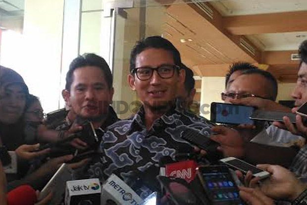 Sandiaga Ngaku Bahagia Jika Diundang ke Pelantikan Jokowi-Maruf