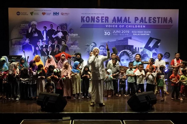 Musisi Indonesia Gelar Konser Amal untuk Pendidikan Anak di Palestina
