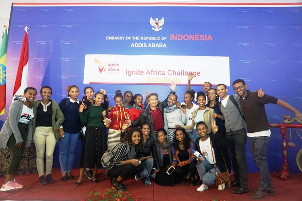 90 Inovator Muda Ethiopia Mondok 14 Jam di KBRI Addis Ababa