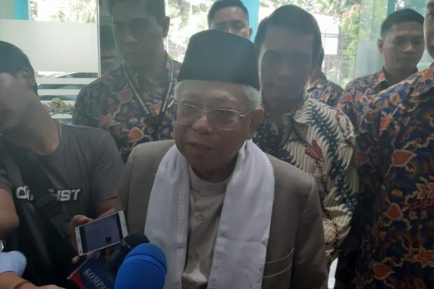 Maruf Amin: Kata Pak Jokowi, Rekonsiliasi Bukan Bagi-bagi Kursi
