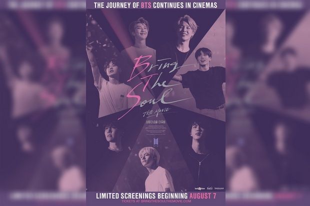 Mulai Tayang 7 Agustus, Tiket Film Terbaru BTS Sudah Bisa Dipesan
