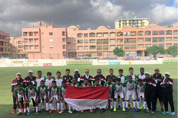 Timnas Pelajar U-15 Kemenpora Juara Grup B IBER Cup 2019 di Portugal