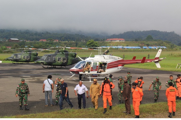 Cuaca Buruk di Hari Keenam, Helikopter MI-17 Belum Juga Ditemukan