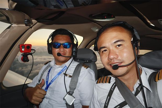 Memotivasi, Pilot RI Lintasi Malaysia-Australia dengan Pesawat Mesin Tunggal