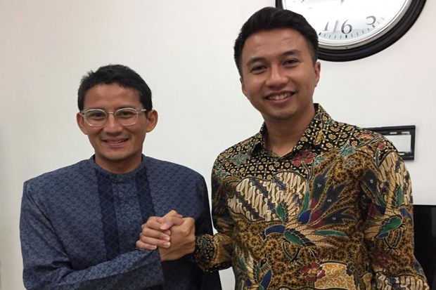 Caketum HIPMI Ini Mendapat Dukungan dari Sandiaga Uno