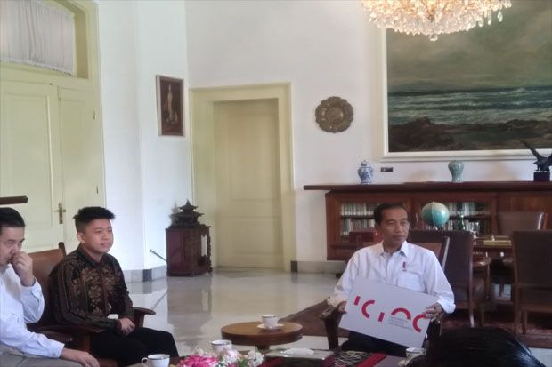 Rapper Rich Brian Bertemu Presiden Jokowi di Istana Bogor