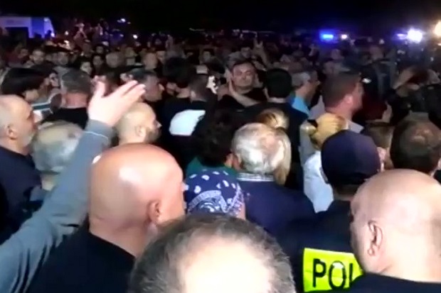 Hina Putin saat Live, Penyiar TV Georgia Picu Kemarahan