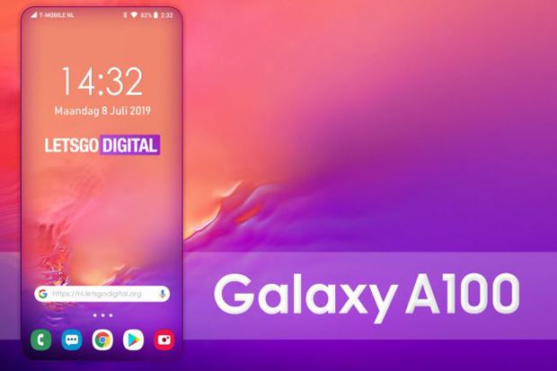 Galaxy A100 Bisa Didaulat sebagai Ponsel Tanpa Bezel Sejati Pertama