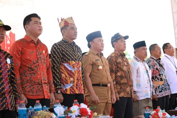PEDA KTNA XII di Desa Eka Baharui Kotim Dibuka Gubernur Sugianto Sabran