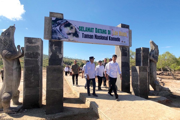 Tata Kawasan Taman Wisata Komodo, Presiden Jokowi Kunjungi Pulau Rinca