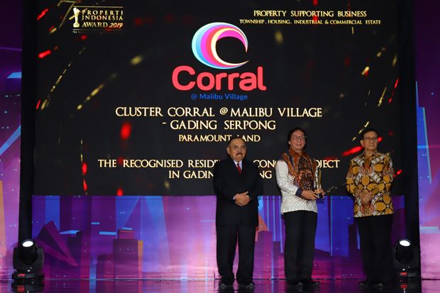 Klaster Corral Milik Paramount Land Raih Properti Indonesia Award 2019