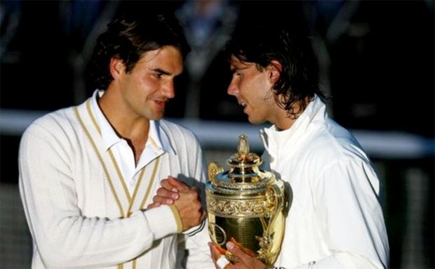 Rekor Pertemuan Roger Federer vs Rafael Nadal di Wimbledon